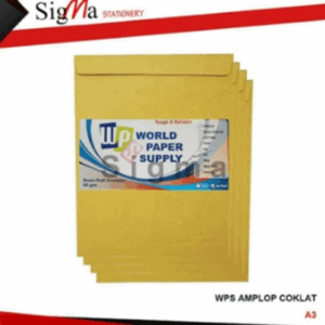 Amplop Coklat 1/2 Folio WPS - Pack